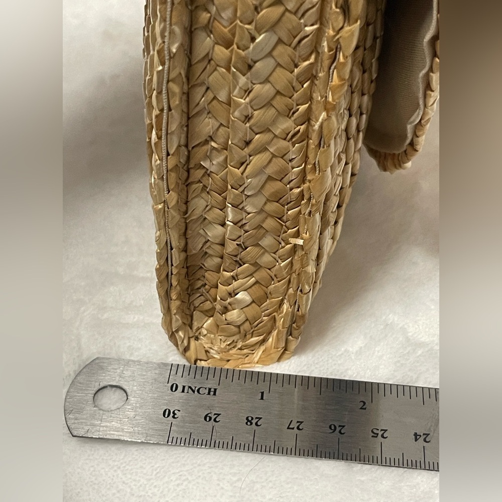 EWC Woven Clutch purse Spring Boho cottagecore perfect for Easter - Picture 11 of 11